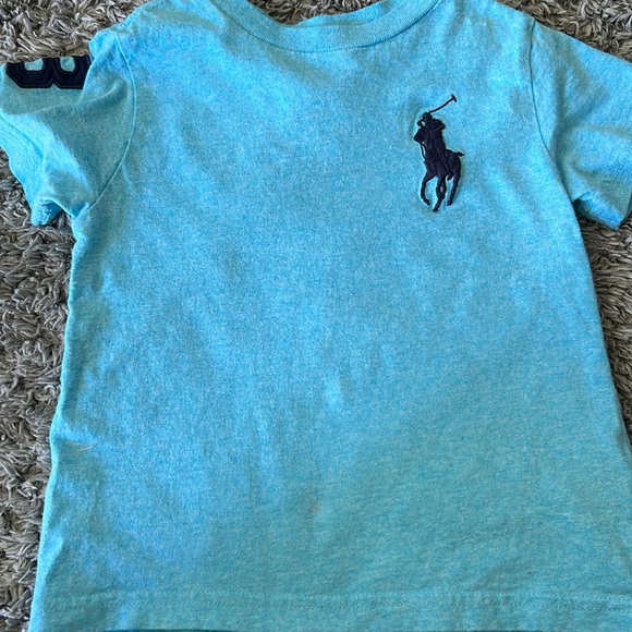 Blue Polo T-Shirt 2T - Picture 2 of 4